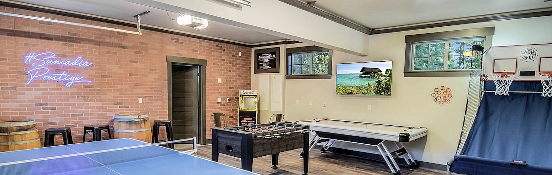 Game Room Vacation Rentals 365 Suncadia Luxury Rentals